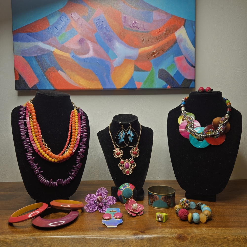 Vibrant Bohemian Multicolor Jewelry Collection